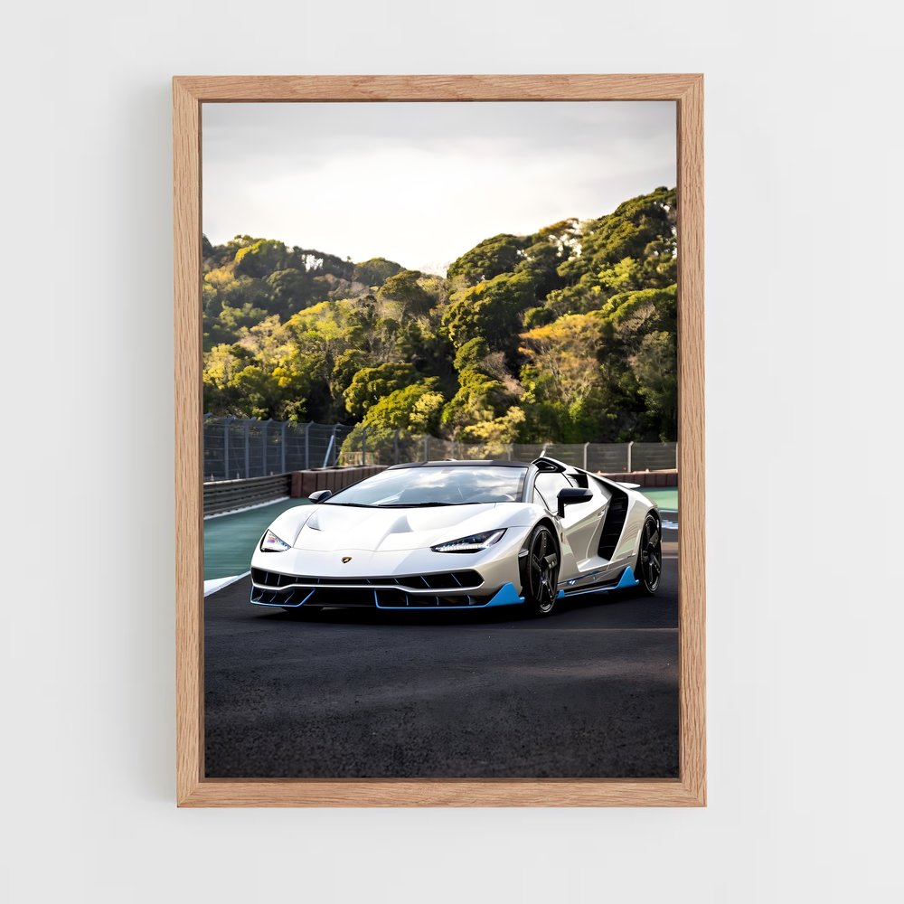 Poster Roadster Éblouissant – affiche Lamborghini (vue 4)